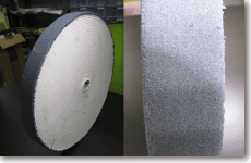 Iron buff with iron powder