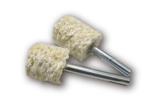 Sisal buff with shaft